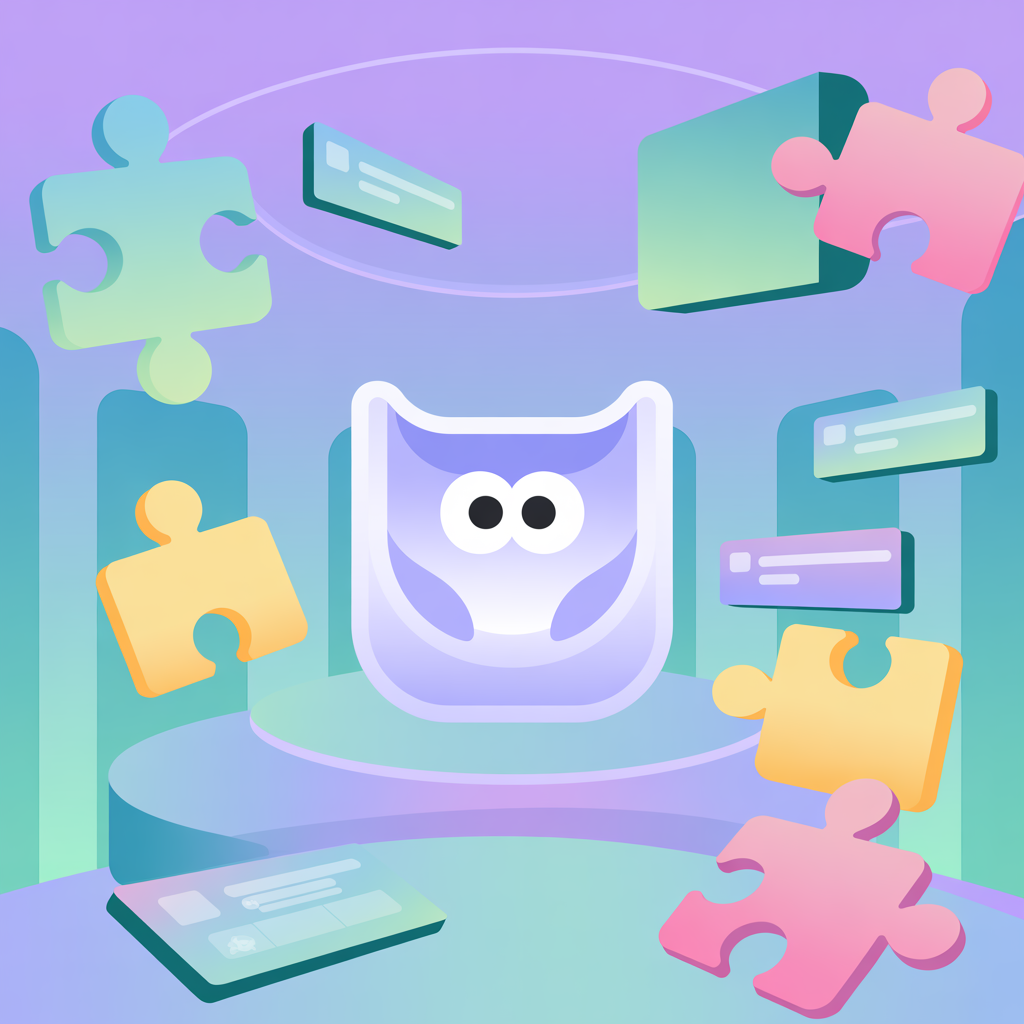 Abstract casual browser games visual